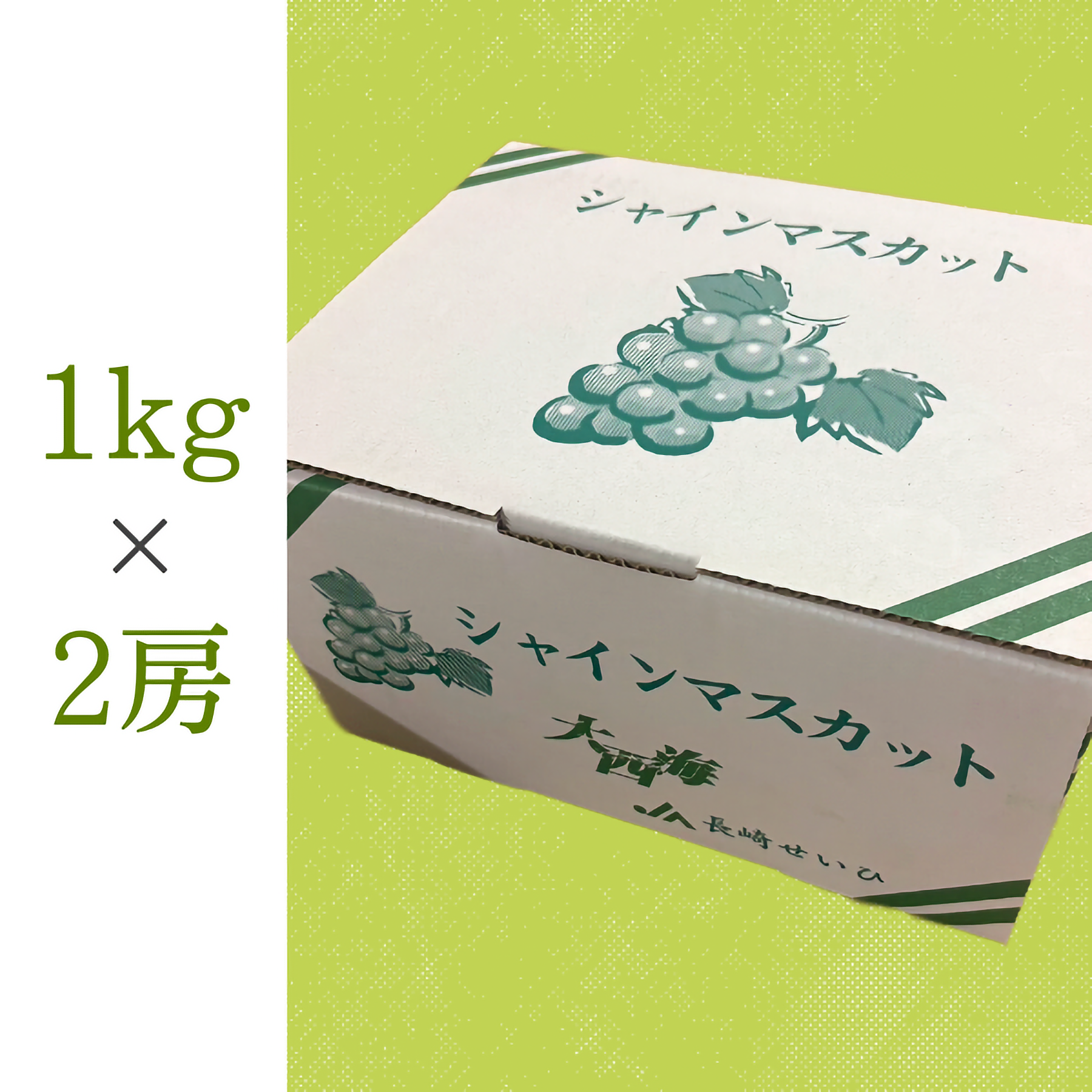 長崎ぶどう シャインマスカット | JA長崎せいひ公式オンラインショップ
